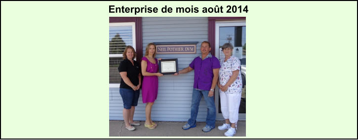 Enterprise de mois août 2014